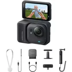 Insta360 GO Ultra クリエイターキット (GO Ultra標準キット+ピボットスタンド+クイックリリースマウント+三脚付きミニ自撮り棒 2.0) ミッドナイトブラック CINSABEA-GOUltra06