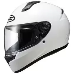 RS TAICHI アールエスタイチ フルフェイスヘルメット HJC C10 ソリッド WHITE Sサイズ(55-56) HJH232