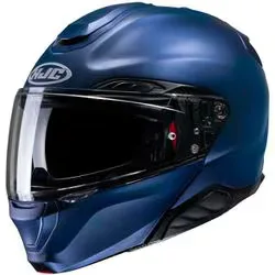 RS TAICHI アールエスタイチ システムヘルメット HJC RPHA91 ソリッド SEMI FLAT METALLIC BL XLサイズ(60-61) HJH246