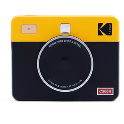 コダック Kodak 液晶モニター付きインスタントカメラ Mini Shot 3 RETRO イエロー PMS3R-C300RY