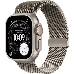 アップル Apple Apple Watch Ultra 3(GPS + Cellularモデル)- 49mmナチュラルチタニウムケースとナチュラルチタニウムミラネーゼループ - Mバンド(手首 155~185mm対応) MEWY4J/A