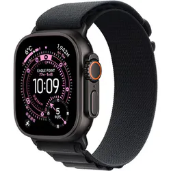 アップル Apple Apple Watch Ultra 3(GPS + Cellularモデル)- 49mmブラックチタニウムケースとブラックアルパインループ - M(手首 145~190mm対応) MF0V4J/A