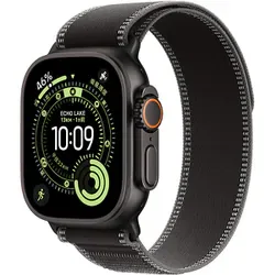 アップル Apple Apple Watch Ultra 3(GPS + Cellularモデル)- 49mmブラックチタニウムケースとブラック/チャコールトレイルループ - M/L(手首 145~220mm対応) MF1H4J/A