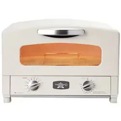 アラジン Aladdin グラファイトトースター 2枚焼き グラファイトヒーター 100~280℃ 15分タイマー ホワイト AET-GS13D/W