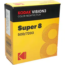 コダック Kodak スーパー8 カラーネガ VISION3 50D 7203 50ft 7510951