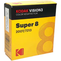 コダック Kodak スーパー8 カラーネガ VISION3 200T 7213 50ft 7510878
