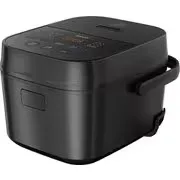 マイコン式炊飯器 5.5合炊き 低温調理・早炊き機能搭載 ブラック YJT-M10-B