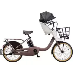 パナソニック Panasonic 電動アシスト自転車 ギュット・クルームF・DX 20インチ 内装3段変速 マットシェードモカ BE-FHD033T