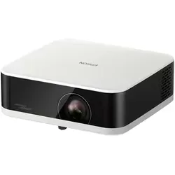 エプソン EPSON ホームプロジェクター Lifestudio Pop 3LED光源 フルHD(1920×1080) 700ルーメン Google TV搭載 スピーカー内蔵 自動台形補正 自動低遅延対応 ホワイト EF-61W