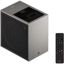 LGエレクトロニクス 超短焦点4Kコンパクトプロジェクター CineBeam S(シネビーム S) 4K(3840×2160) 3chレーザー光源 500ANSIルーメン 最大投影サイズ:100インチ webOS搭載 自動台形補正 オートフォーカス エッジ調整 Wi-Fi 5搭載 Bluetooth搭載 シルバー PU615U