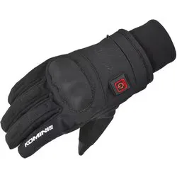 コミネ KOMINE EK-216 12V Protect E-Gloves Black XL 08-216