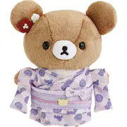 MV57801 リラックマ あつめてぬいぐるみ 着物シリーズ チャイロイコグマ