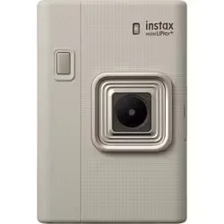 ハイブリッドインスタントカメラ チェキ instax mini LiPlay+(インスタックス ミニ リプレイ プラス) SAND BEIGE(サンドベージュ) INS LIPLAY PLUS BEIGE VN