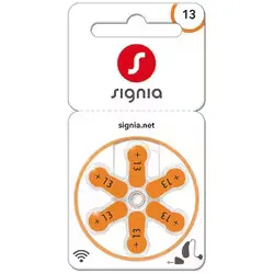 Signia シグニア 空気電池 13 水銀0 6個入 PR48