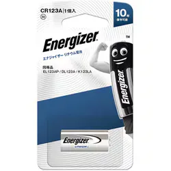 リチウム乾電池 CR123A 1本パック CR123AJ1P