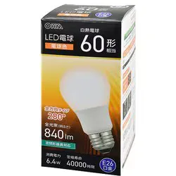 LED電球 E26 60形相当 電球色 全方向 LDA6L-G AG59