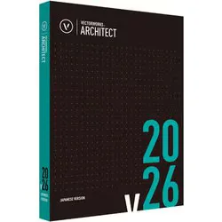 ベクターワークスジャパン Vectorworks Japan Vectorworks Architect 2026 スタンドアロン版 永続ライセンス 124292