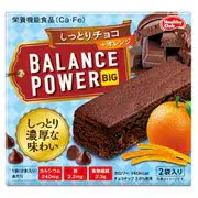 バランスパワービッグ しっとりチョコ+オレンジ 2袋入り