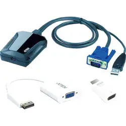 エイテン ATEN コンソールアダプター/USB/ラップトップ型(ITキット) CV211CP