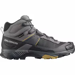 サロモン SALOMON エックスウルトラ5ミッドゴアテックス メンズ ハイキングシューズ DARK GULL GRAY/ASPHALT/WILLOW 25.5cm L49103700