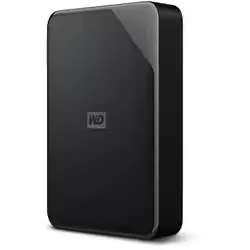 ウエスタンデジタル Western Digital USB 5Gbps(USB 3.2 Gen1)対応 ポータブルハードディスク WD Elements SE Portable 4TB 2026年モデル WDBG8A0040BBK-JESN
