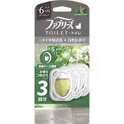 ファブリーズ トイレ用消臭・芳香剤 フォレスト&シダーウッドの香り お得な詰め替えパック 6.3ml×3個