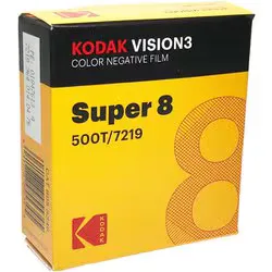 コダック Kodak スーパー8 カラーネガ VISION3 500T 7219 50ft 7510472