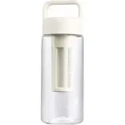 ストレーナー付ウォーターボトル 500ml ホワイト WB-05W