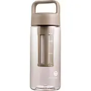 ストレーナー付ウォーターボトル 500ml モカベージュ WB-05B