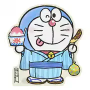 サマーカード ドラえもん浴衣 038555