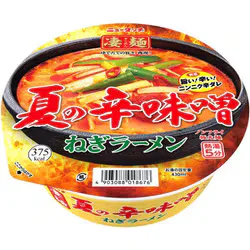ヤマダイ 凄麺 夏の辛味噌ねぎラーメン 132g