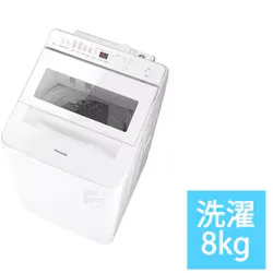 パナソニック Panasonic 全自動洗濯機 8kg 液体洗剤・柔軟剤自動投入搭載 ホワイト NA-FA8K6-W