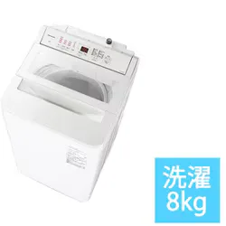 全自動洗濯機 8kg ホワイト NA-FA8H6-W