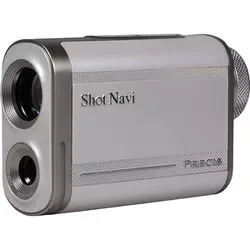 ショットナビ ShotNavi ゴルフ用レーザー距離計 PRECIS(プレシス) USB-C充電 倍率7倍 OLEDファインダー搭載 Green Red OLED搭載 3点間距離計測 IPX4相当 White