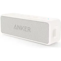 アンカー Anker ワイヤレススピーカー SoundCore 2 USB-C充電 IPX7防水 ホワイト A31050A7