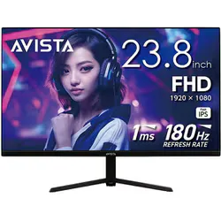 アビスタ AVISTA ゲーミングモニター/23.8型/フルHD(1920×1080)/Fast IPSパネル/180Hz/1ms (MPRT)/HDMI×2 DP×1 DGF230SBB