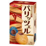 パリッツェル なめらかチョコクリーム 12枚入