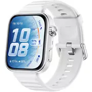 HUAWEI WATCH FIT 5 Pro White ホワイト 1.92インチ 3000nits LTPO OLEDディスプレイ 薄型軽量 ゴルフ機能 約40mダイビング対応 心電図(ECG)測定 フルオロエラストマーストラップ 最大10日間稼働 スマートウォッチ NKIB29WH