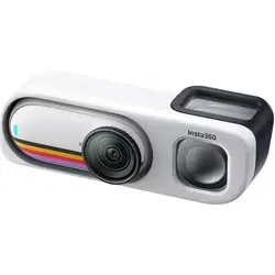 Insta360 GO 3S レトロキット 128GB 4K性能 超小型アクションカメラ 手ブレ補正対応 10m防水 キャンバスホワイト CINSAATA-GO3SRETRO128G-CW