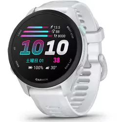 ガーミン GARMIN Forerunner 70(フォアランナー70) Whitestone(ホワイトストーン) 43mm AMOLED(有機EL) 軽量 ランニングGPSウォッチ 010-04307-31