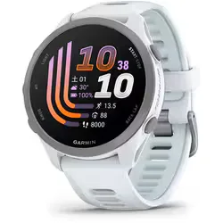 Forerunner 170(フォアランナー170) Whitestone/Cloud Blue(ホワイトストーン/クラウド ブルー) 43mm シリコンバンド AMOLED(有機EL) 軽量 ランニングGPSウォッチ Suica対応 010-03920-41
