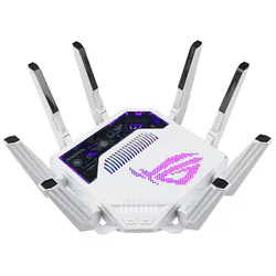 ゲーミングWi-Fiルーター ROG Rapture Wi-Fi 7(11be)対応 11529+5764+1376+Mbps BE19000 トライバンド デュアル10Gポート AI WAN GT-BE19000AI