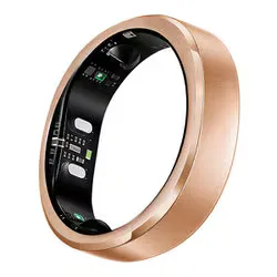 RingConn(リンコン) Gen 3 US12号 ブラッシュドローズゴールド スマートリング 血管ヘルス傾向 ウェルネス振動アラート 最大14日バッテリー RCP-01-125011212