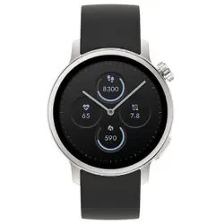 からだメイトWatch (カラダメイトウォッチ) 摂取カロリー&水分を自動記録 GPS搭載 約1.32インチ OLED Gorilla Glass 5 ステンレスケース シルバー色 MH-W01AX-S
