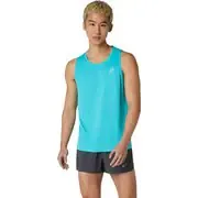 アシックス asics SILVER SINGLET メンズ ランニングウェア シャツ ENERGY AQUA(401) Sサイズ 2011D240