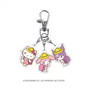サンリオキャラクターズ ゆめいろランドセル トリオアクリルキーホルダー KT&MM&KU