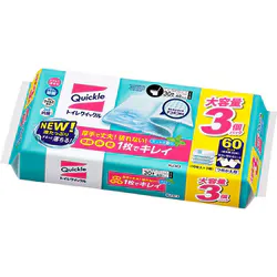 クイックル トイレクイックル つめかえ用 スーパージャンボパック 30枚入