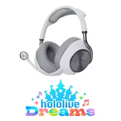 Turtle Beach タートルビーチ 【Turtle Beach×hololive Dreams 45 ハコス・ベールズ】ワイヤレスゲーミングヘッドセット Stealth Pro II ホロライブドリームスコラボモデル ホワイト RETBS-2104-15-45