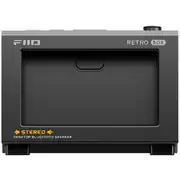 RETRO BOX Black Bluetoothスピーカー FIO-RETROBOX-B