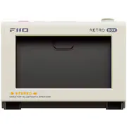 RETRO BOX White Bluetoothスピーカー FIO-RETROBOX-W